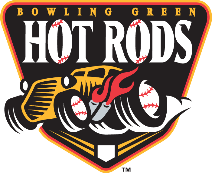 Bowling Green Hot Rods 2010-2015 Primary Logo iron on heat transfer